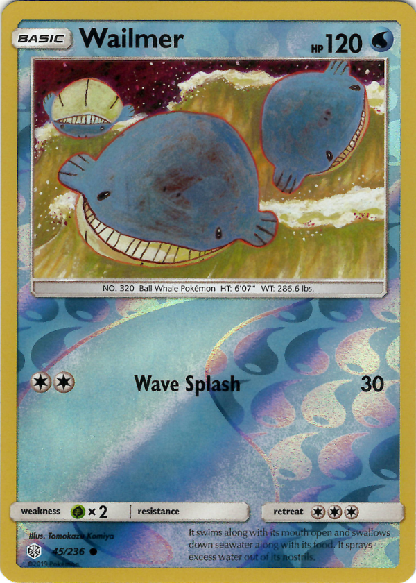 Wailmer (Reverse Holo)