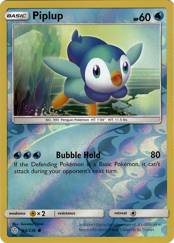 Piplup (Reverse Holo)