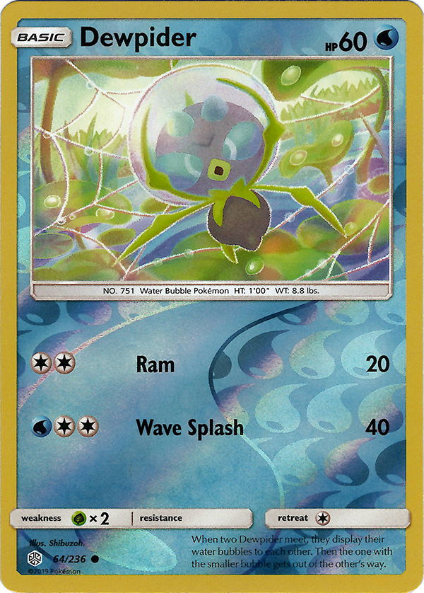 Dewpider (Reverse Holo)