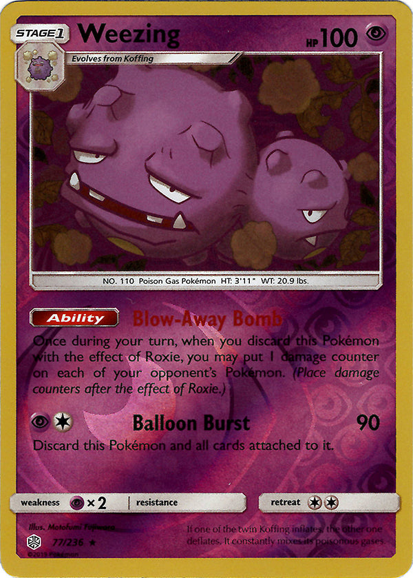 Weezing (Reverse Holo)