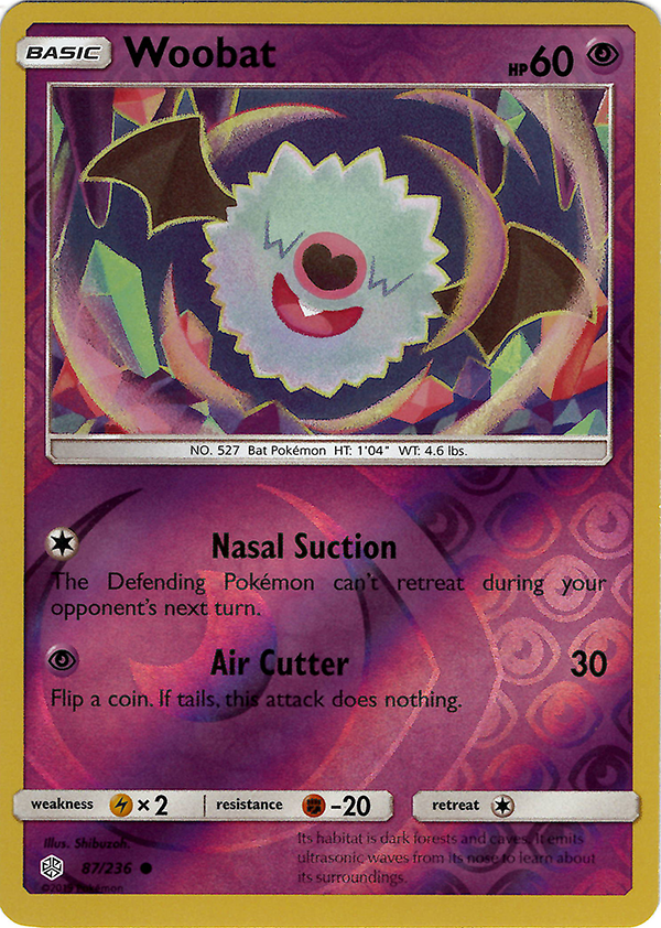Woobat (Reverse Holo)