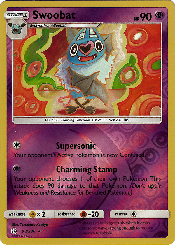 Swoobat (Reverse Holo)