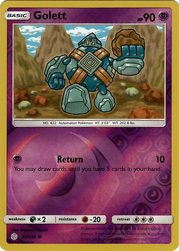 Golett (Reverse Holo)