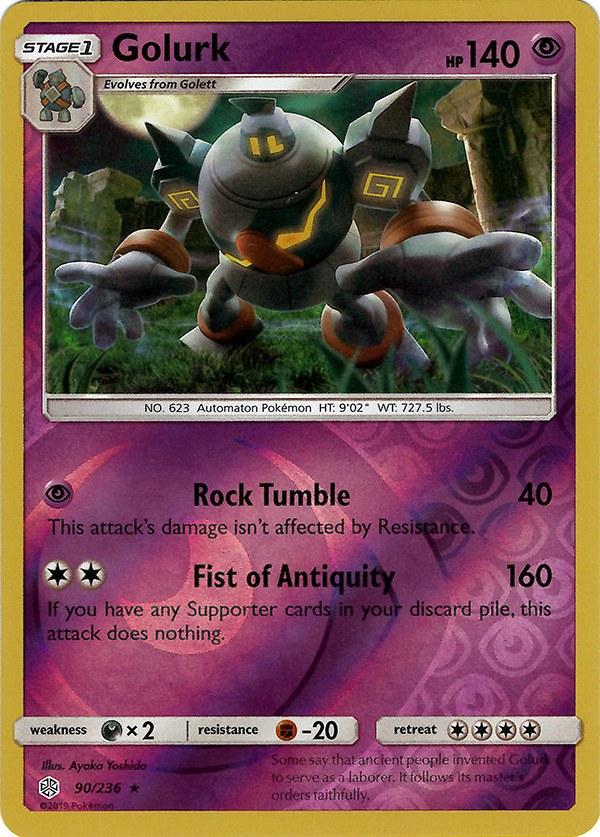 Golurk (Reverse Holo)