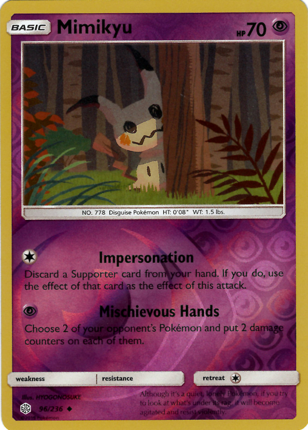 Mimikyu (Reverse Holo)