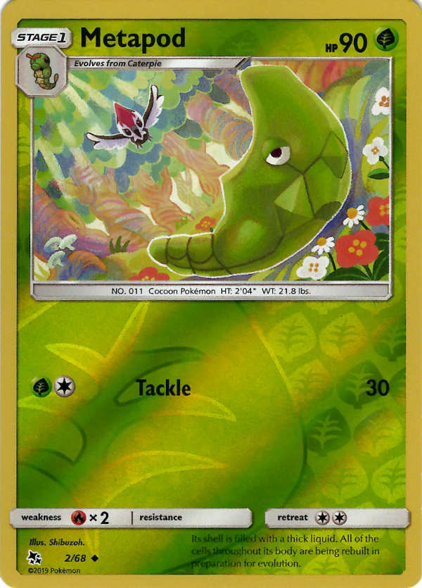 Metapod (Reverse Holo)