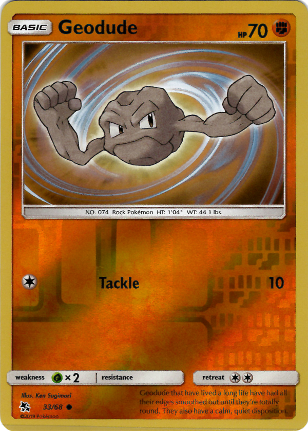 Geodude (Reverse Holo)