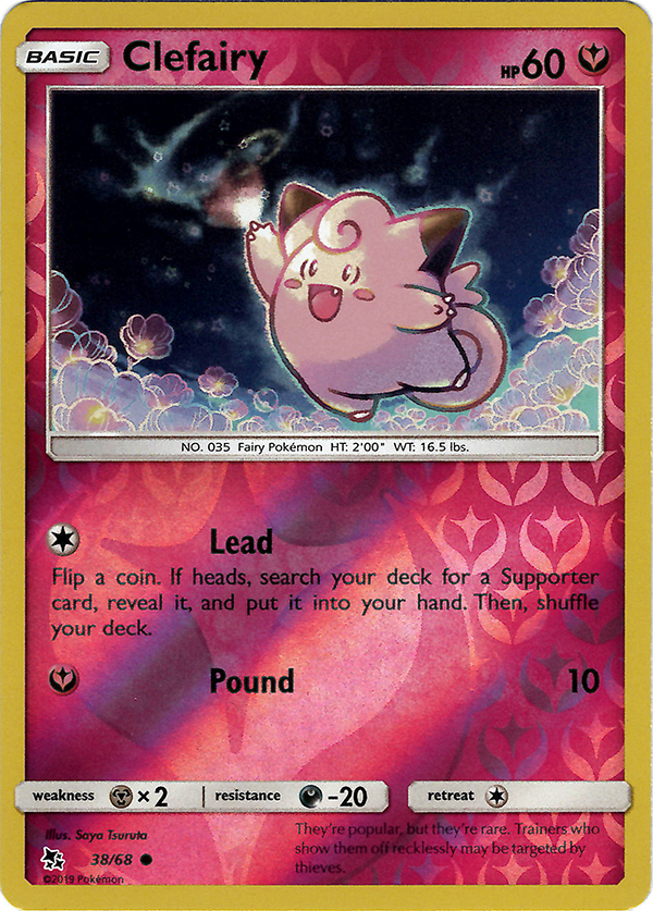 Clefairy (38) (Reverse Holo)