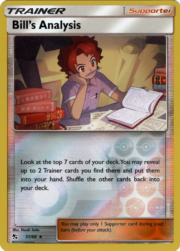 Bill's Analysis (Reverse Holo)