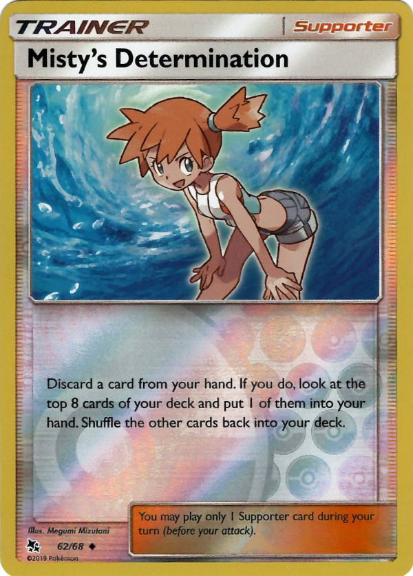 Misty's Determination (Reverse Holo)