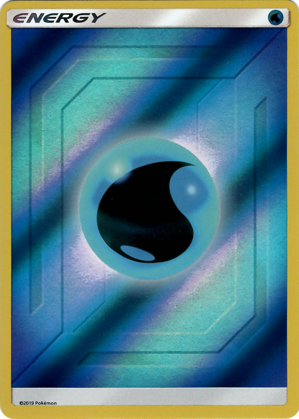 Water Energy (Reverse Holo)