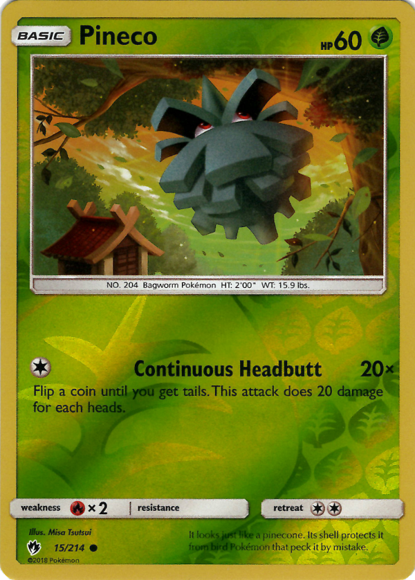 Pineco (Reverse Holo)