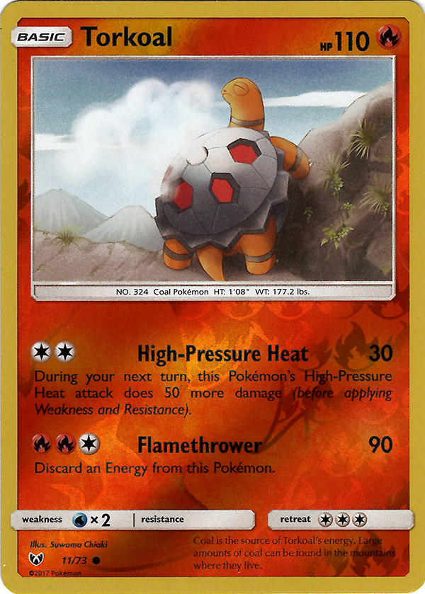 Torkoal (Reverse Holo)
