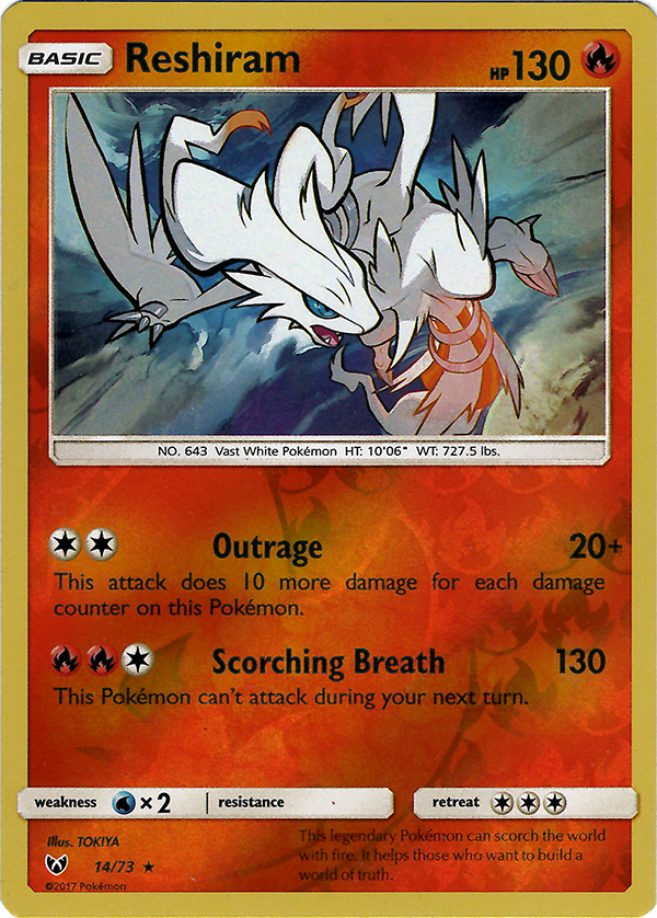 Reshiram (Reverse Holo)