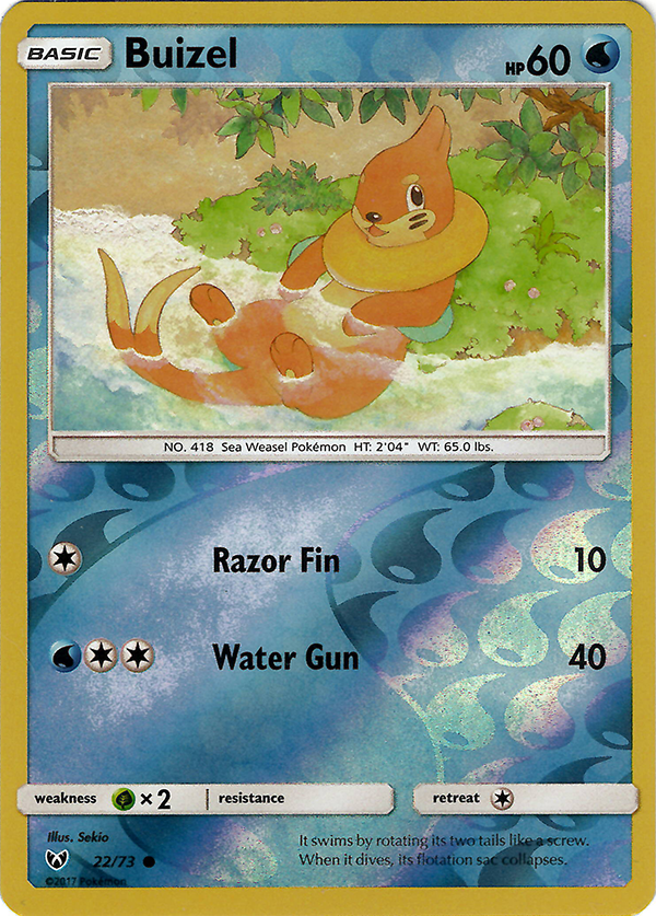 Buizel (Reverse Holo)