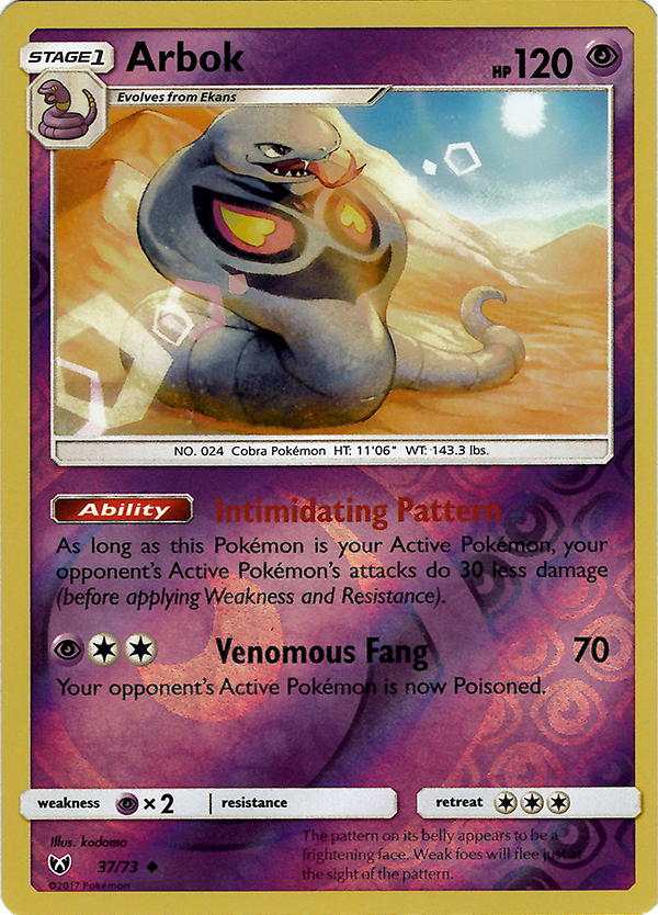 Arbok (Reverse Holo)
