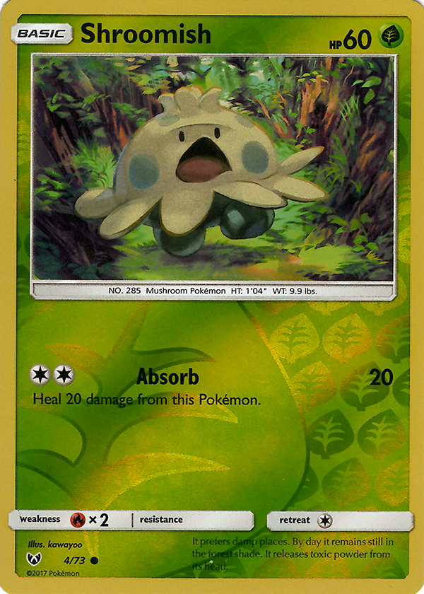 Shroomish (Reverse Holo)