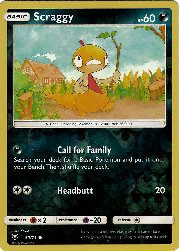 Scraggy (Reverse Holo)