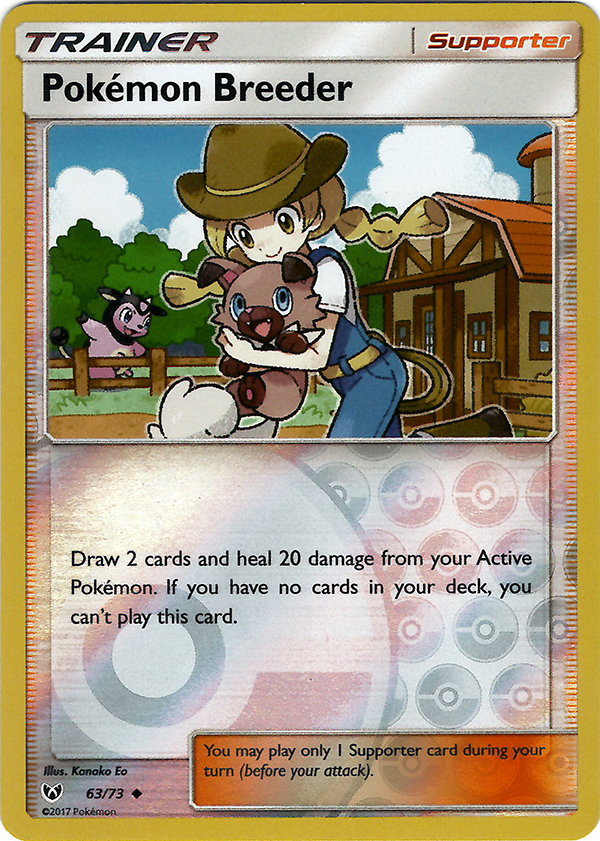 Pokemon Breeder (Reverse Holo)