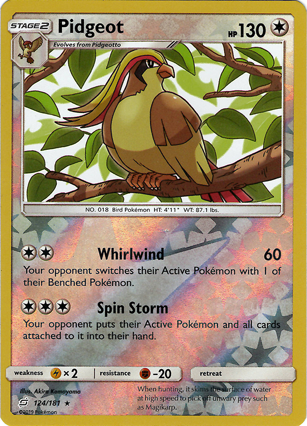 Pidgeot (Reverse Holo)
