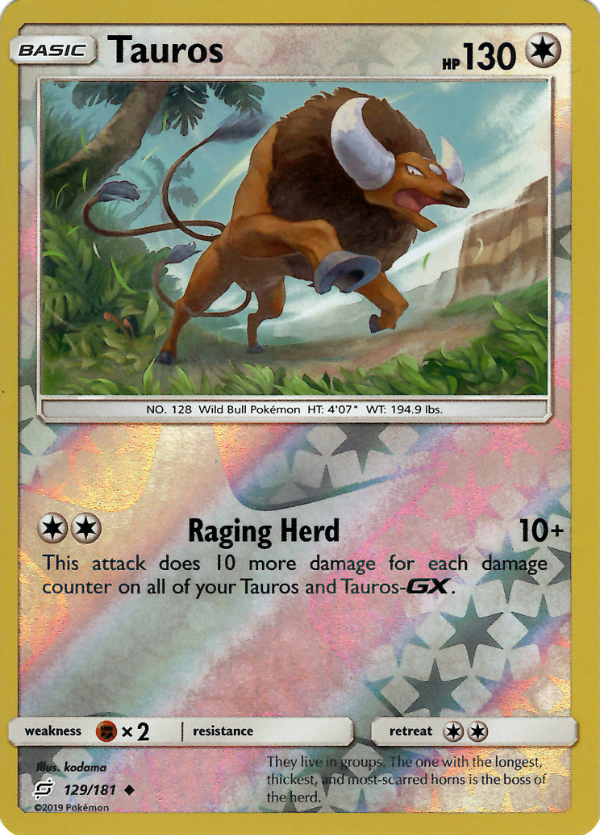 Tauros (Reverse Holo)