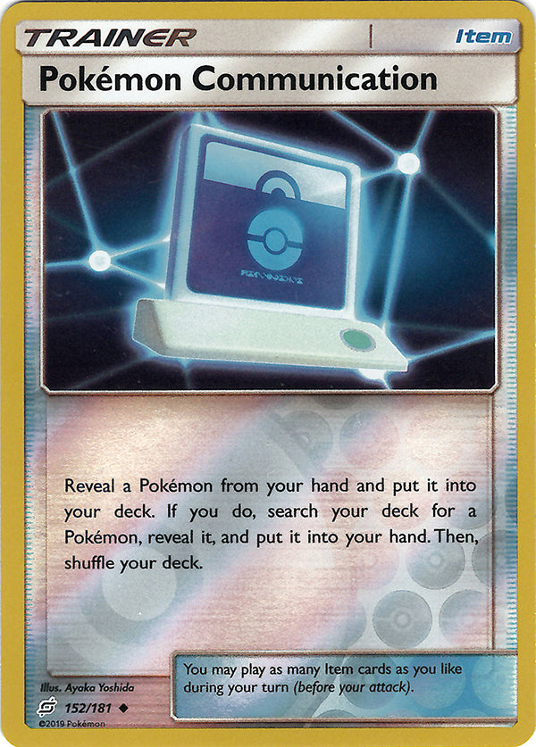 Pokemon Communication (Reverse Holo)