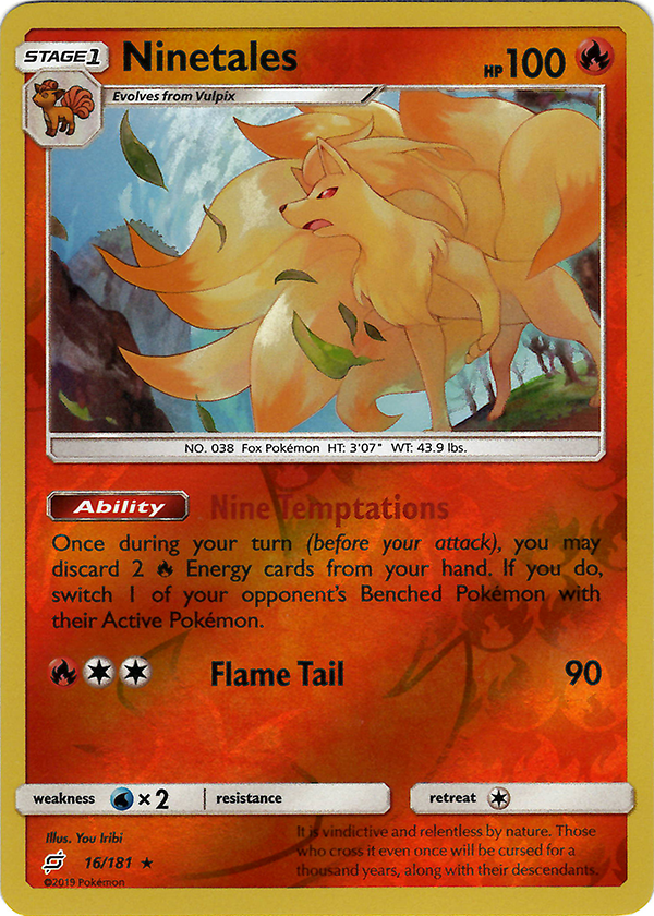 Ninetales (Reverse Holo)