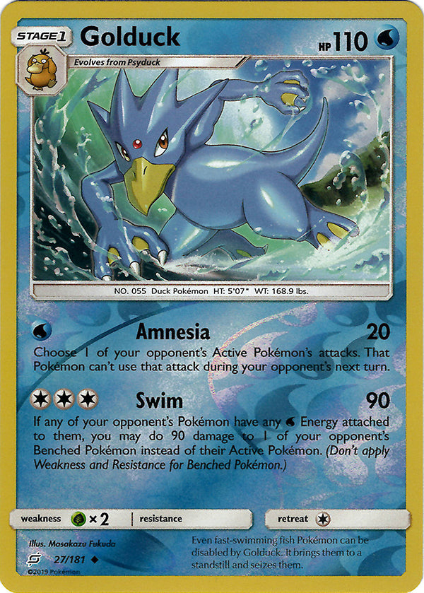 Golduck (Reverse Holo)