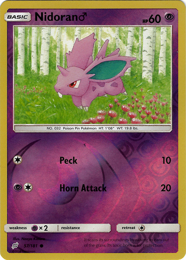 Nidoran (Male) (Reverse Holo)
