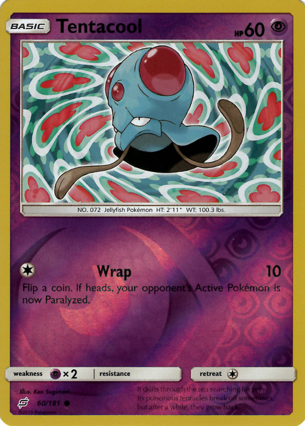Tentacool (Reverse Holo)
