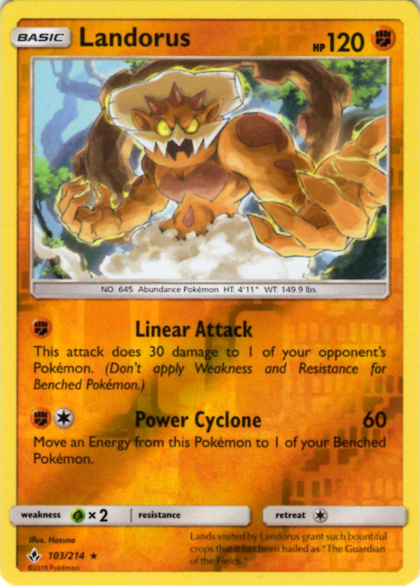 Landorus (Reverse Holo)