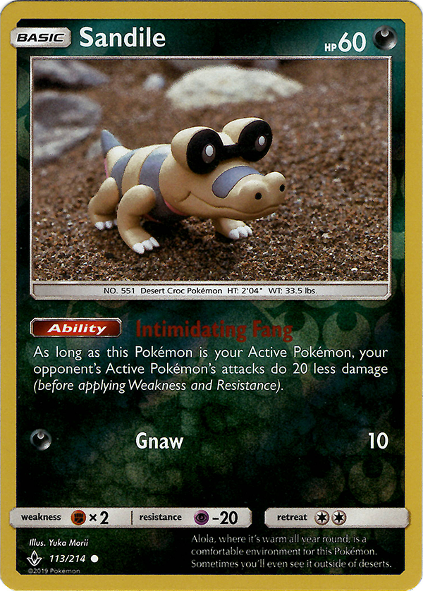 Sandile (113) (Reverse Holo)