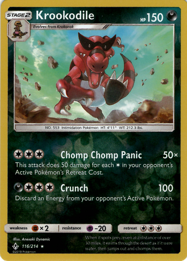 Krookodile (Reverse Holo)