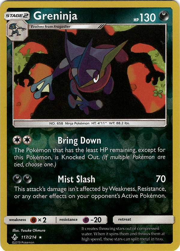 Greninja (Reverse Holo)