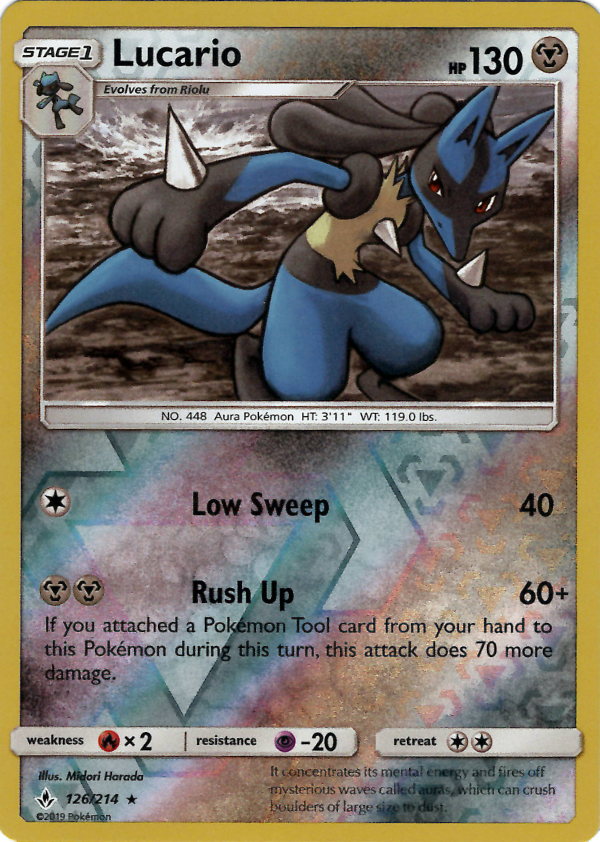 Lucario (Reverse Holo)