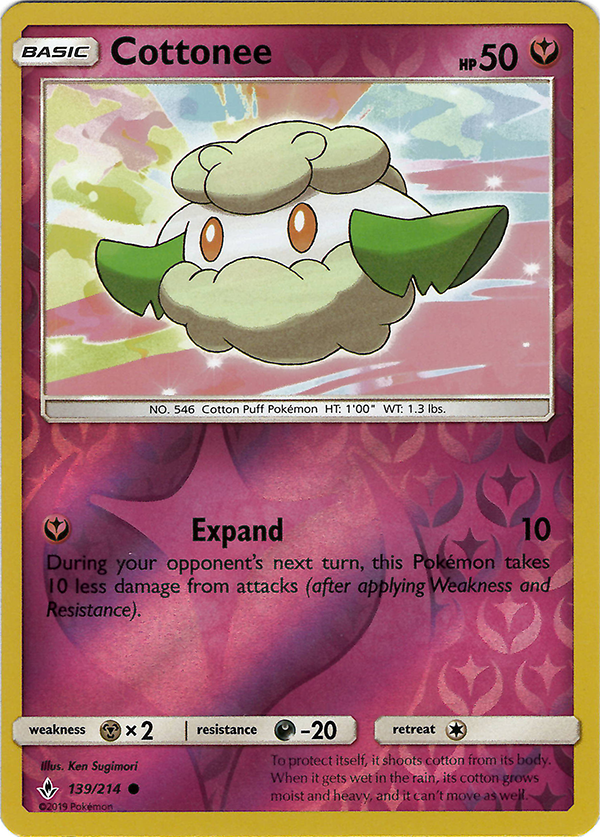 Cottonee (Reverse Holo)