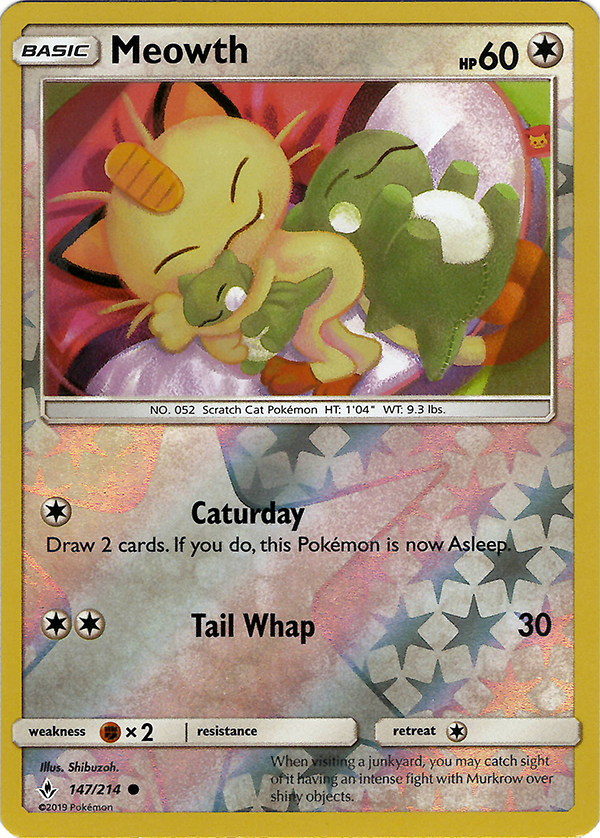 Meowth (Reverse Holo)