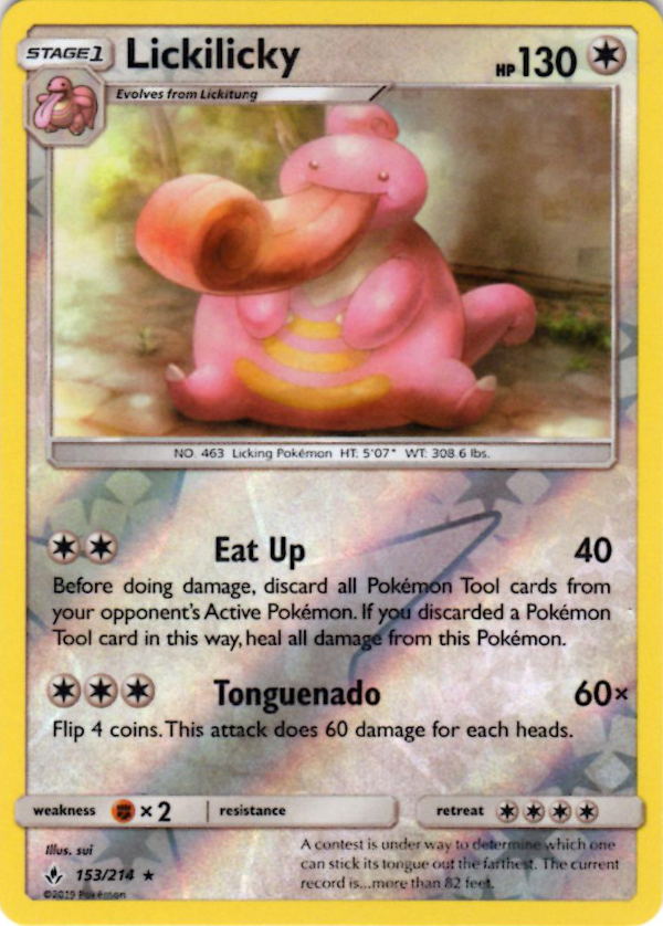 Lickilicky (Reverse Holo)