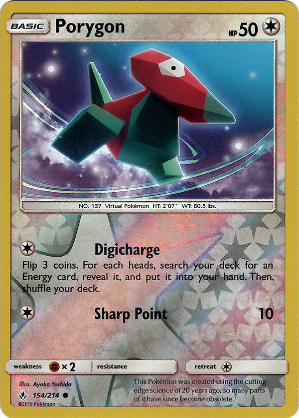 Porygon (154) (Reverse Holo)