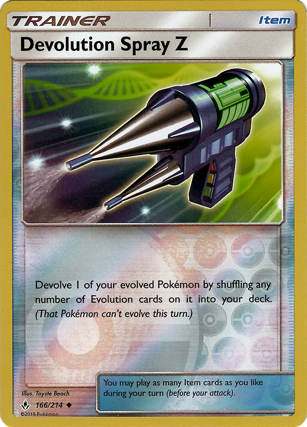 Devolution Spray Z (Reverse Holo)
