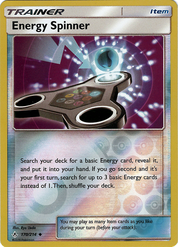 Energy Spinner (Reverse Holo)