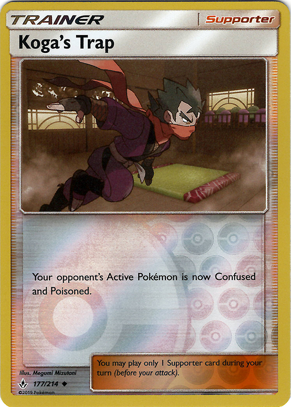 Koga's Trap (Reverse Holo)