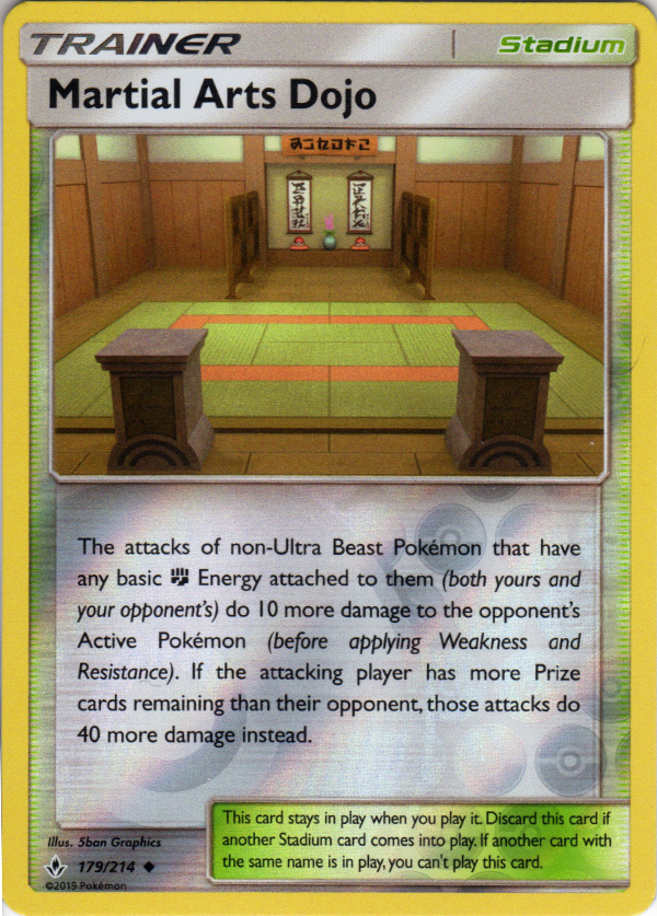 Martial Arts Dojo (Reverse Holo)