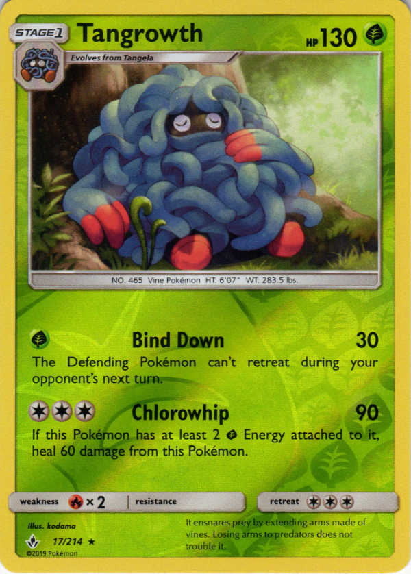 Tangrowth (Reverse Holo)