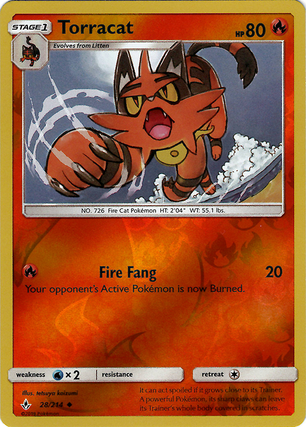 Torracat (Reverse Holo)