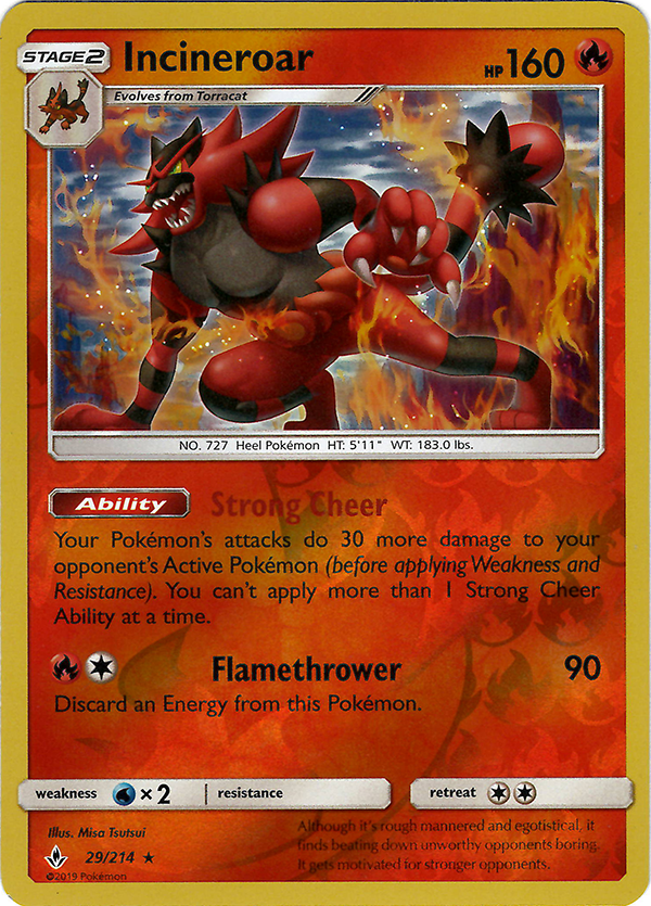 Incineroar (Reverse Holo)
