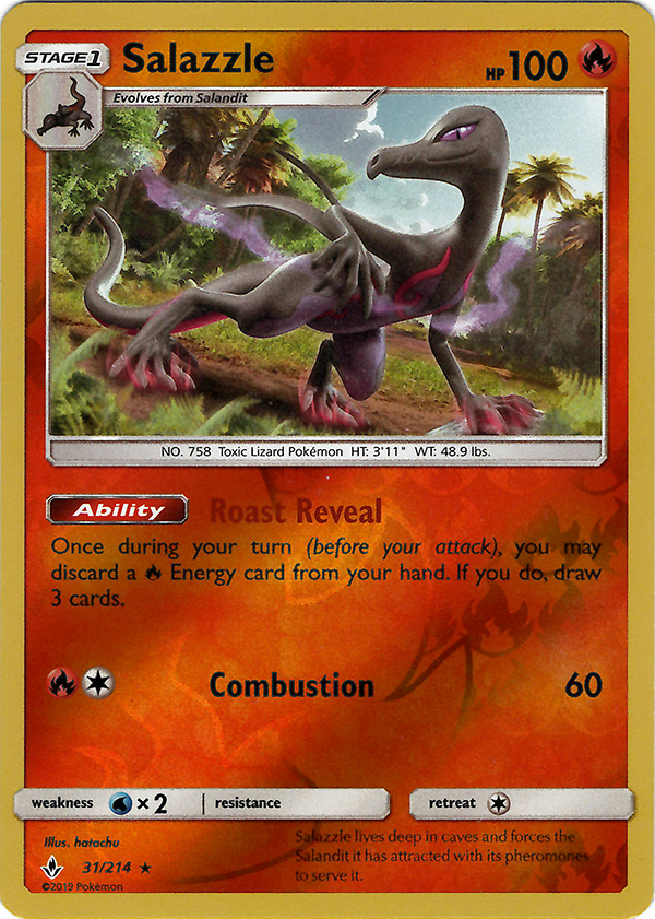 Salazzle (Reverse Holo)