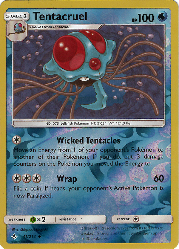 Tentacruel (Reverse Holo)