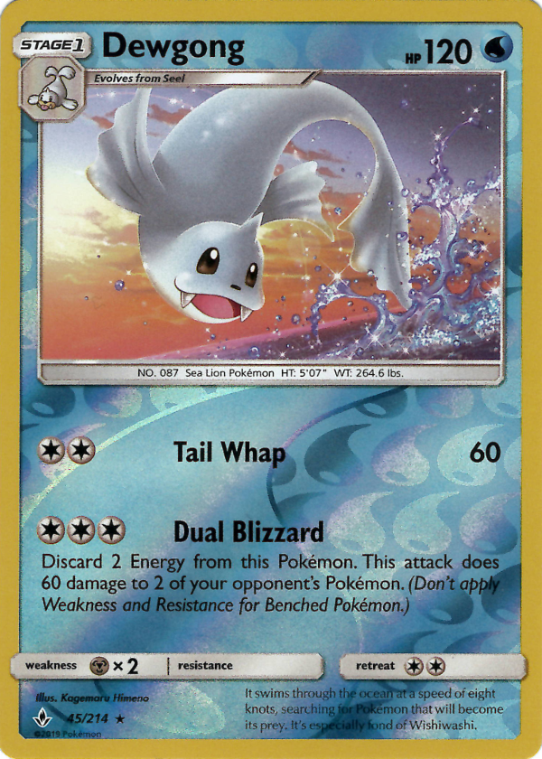 Dewgong (Reverse Holo)