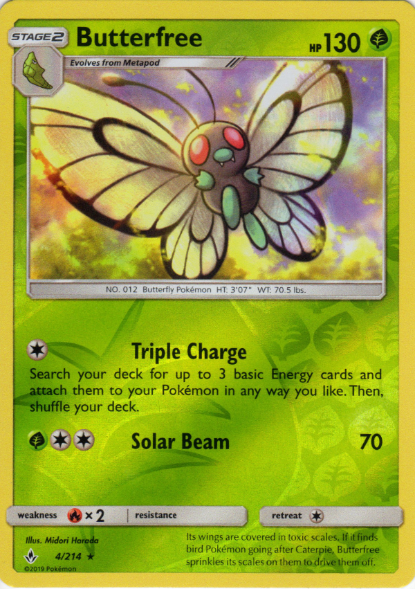 Butterfree (Reverse Holo)